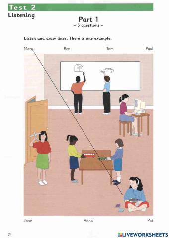 Mover 1-test 2-listening p1,2