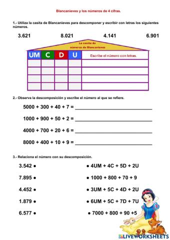 Descomposición de números