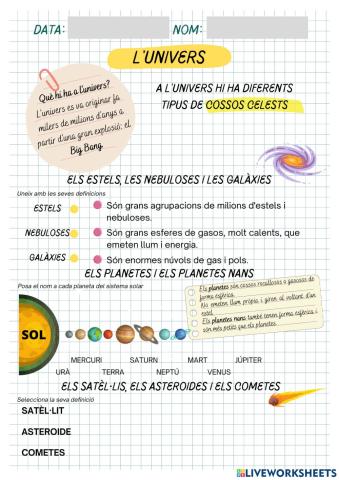 L'univers