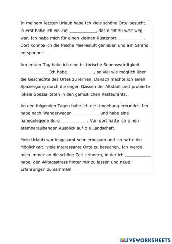 Suchen besuchen versuchen