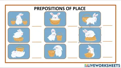 Preposiciones de lugar