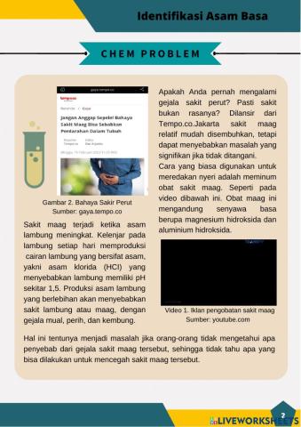 E-LKPD Identifikasi Asam Basa