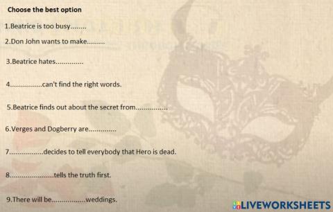 Much ado about nothing