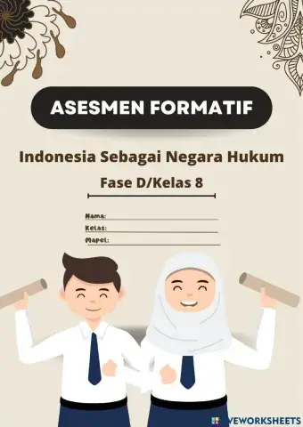 Asesmen PPKn Indonesia Sebagai Negara Hukum