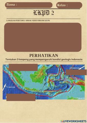 Proses Geografis Memengaruhi Keragaman  Alam Indonesia
