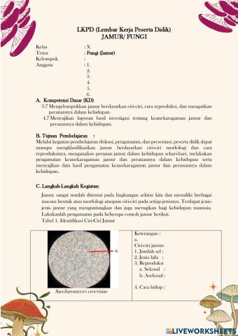 LKPD Jamur