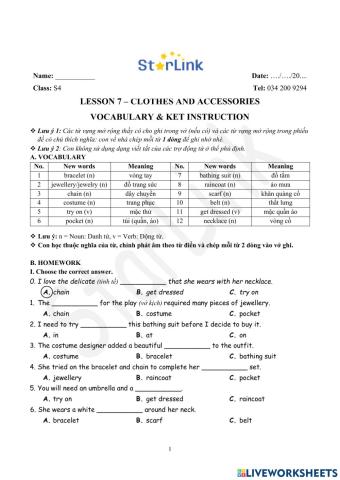 ONLINE-Viet-S4-W7-L7-VOCABULARY & KET INSTRUCTION