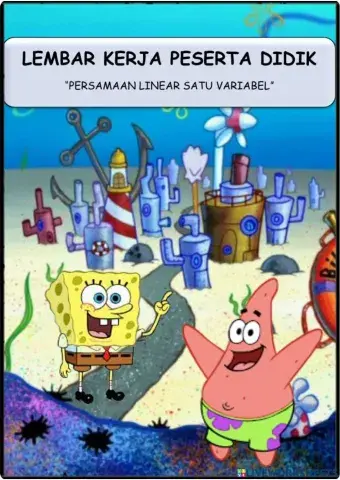 Persamaan Linear Satu Variabel (PLSV)