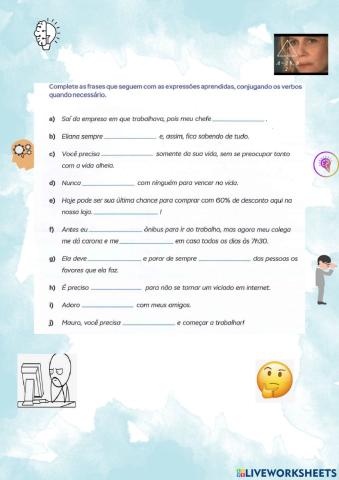 Verbos Pegar, Tomar e Jogar