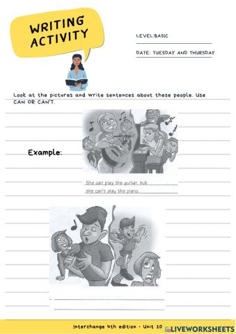 Writing skill - unit 10