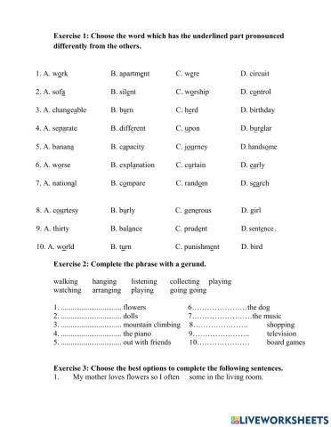 Present and will Unit 1 Hobbies