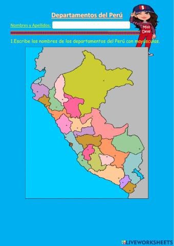 Departamentos del perú
