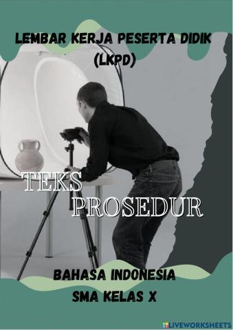 Teks prosedur