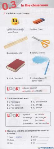 Go getter 1 In the classroom