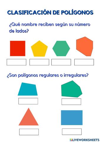 Clasificación de polígonos