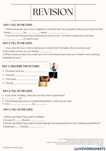 Week 1 English as a habit