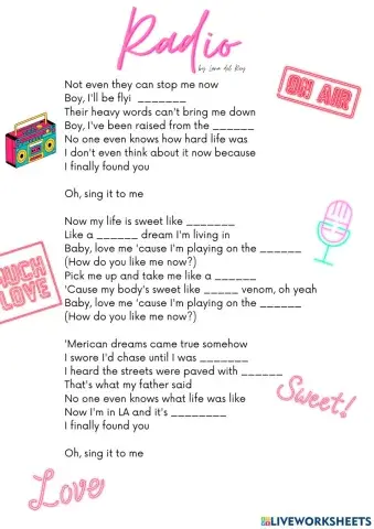 Radio by Lana del Rey