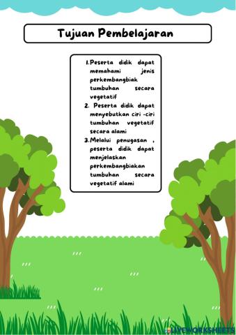 Perkembangbiakan Tumbuhan Secara Vegetatif Alami