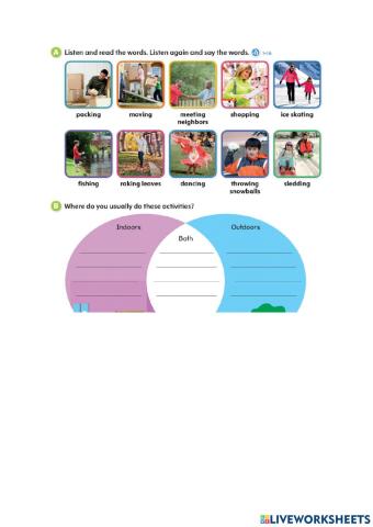 English learning exercise