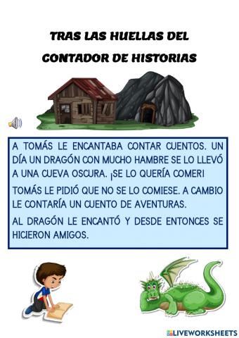 Tomás y el dragón nivel 1