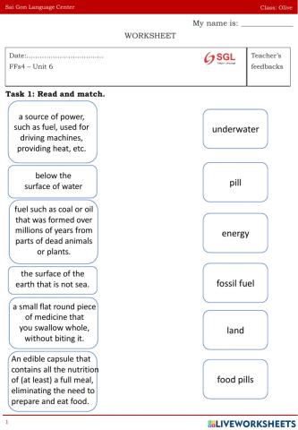 Olive ffs 4 unit 6 simple future tense 22.07