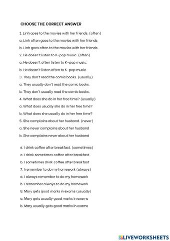 Trạng từ tần suất