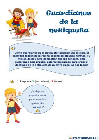 Los guardianes de la netiqueta