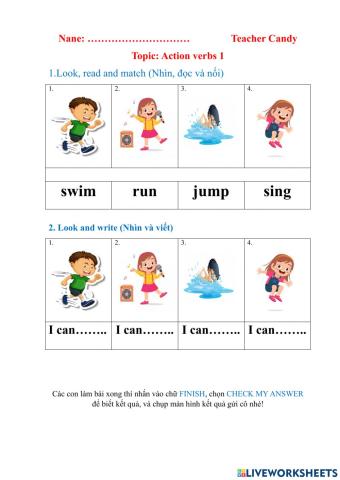 Action verbs 1