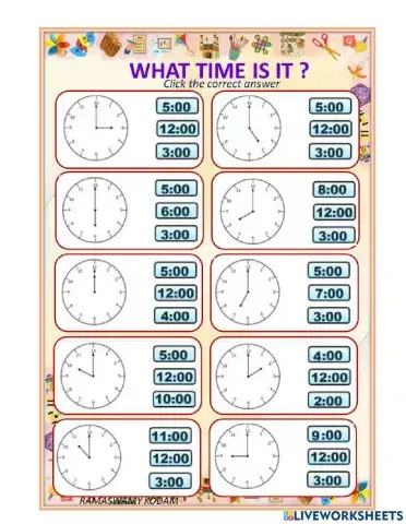 What time is it ?
