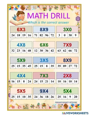 Math Drills