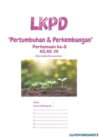 LKPD Pertumbuhan 2