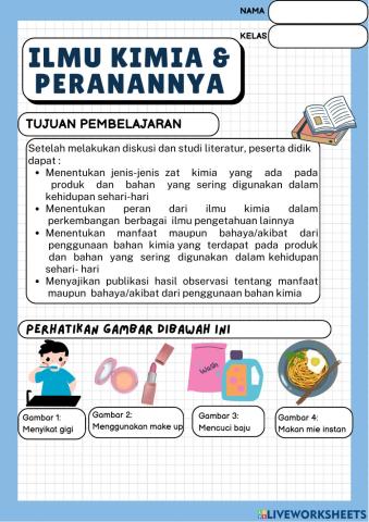 Ilmu kimia dan peranannya