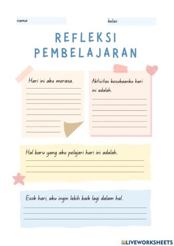 Lembar Refleksi 2