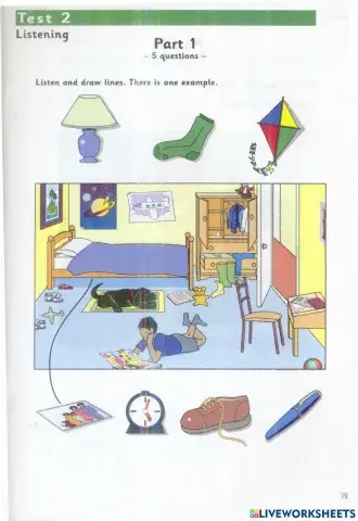 Starters 3 test 2 listening
