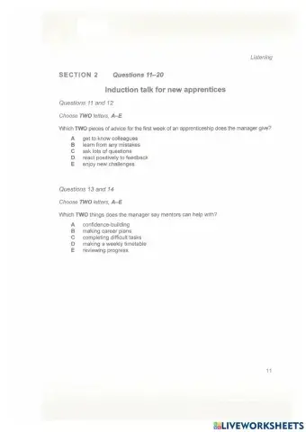 IELTS B - Lesson 13