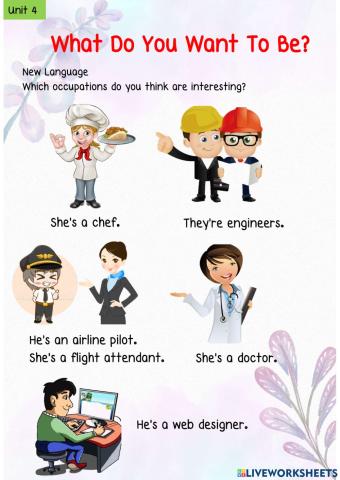 What Do You Want To Be?