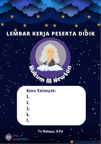 LKPD Hukum III Newton