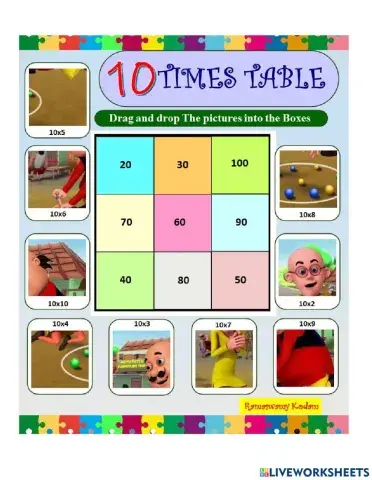 10 Times Table