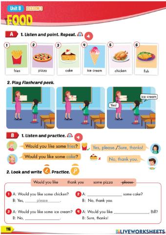 E3ss u8 (tb) l3 would you like some pizza?