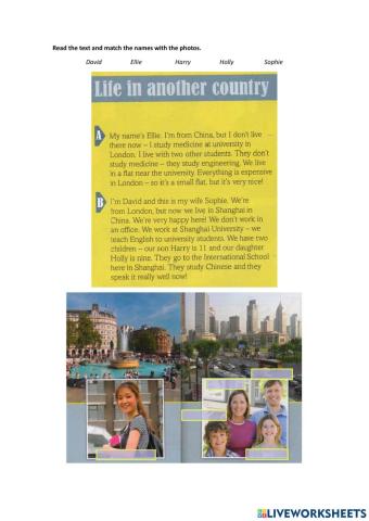 Reading comprehension