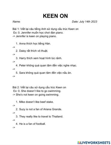 Keen On