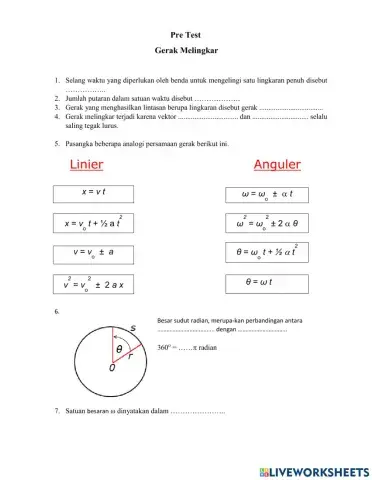 LKPD Gerak Melingkar