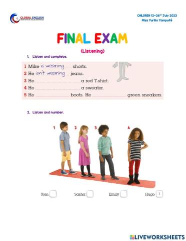 Children 12-listening