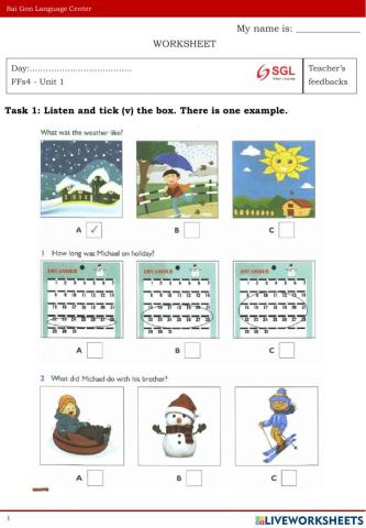 Rose ffs4 unit 1 26.07