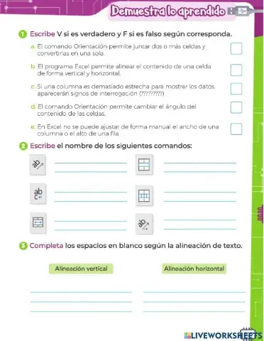 Edición de celdas en la hoja de cálculo