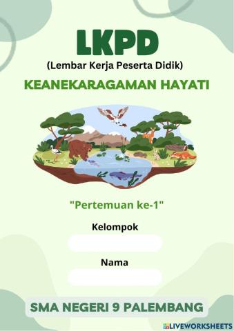 Lkpd keanekaragaman hayati