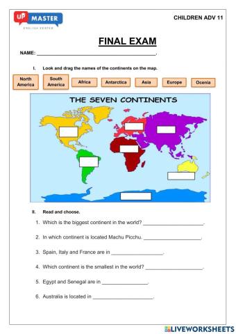 Final exam - children adv 11