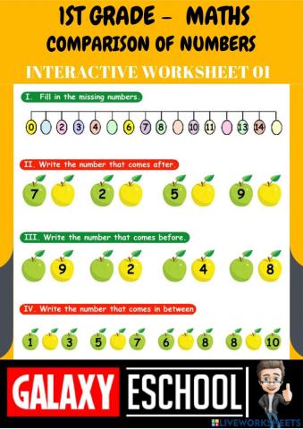 1st-maths-ps01-comparison of numbers- ch 03-Galaxy