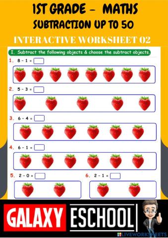 1st-maths-ps02-subtraction up to 50 - ch 05-Galaxy