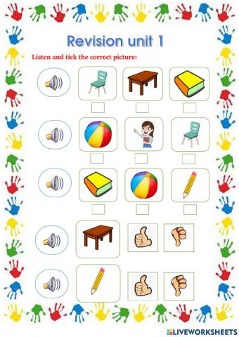 Finger 1 Unit 1 Review